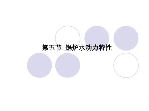 第5节 锅炉水动力特性
