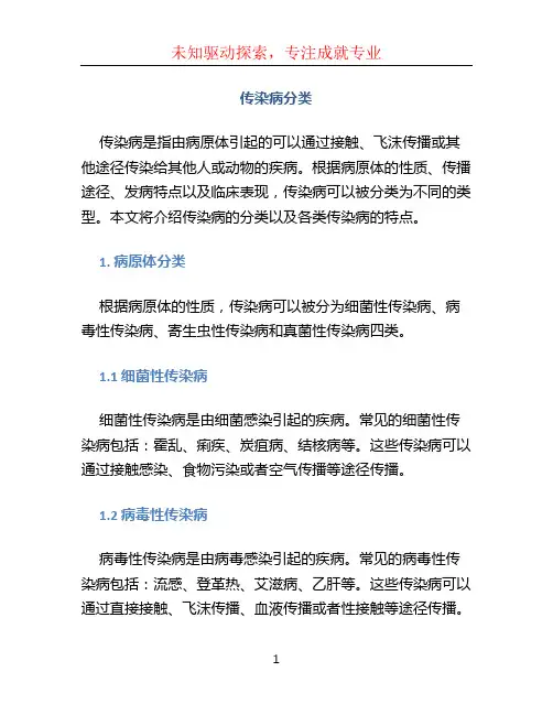 传染病分类 (2)