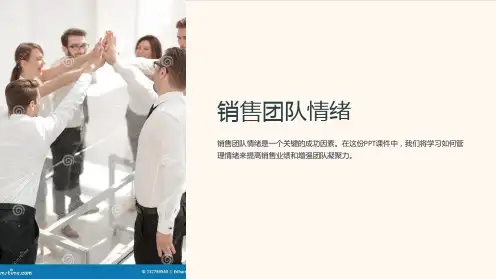《销售团队情绪》课件