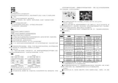 2021年高一地理湘教版必修一精品教案：3.3自然地理环境的差异性 第2课时 