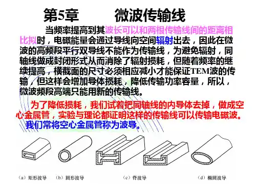 第五章 微波传输线PPT课件