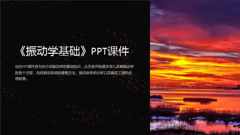 《振动学基础》课件