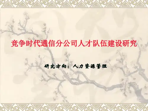 人力资源开题报告