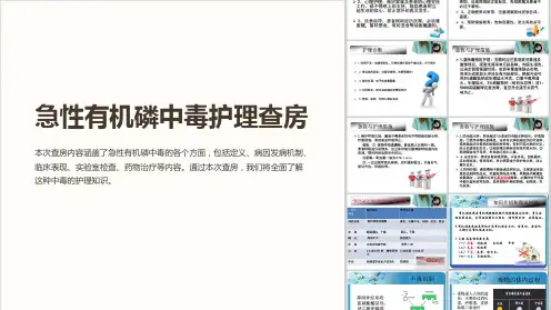 急性有机磷中毒护理查房