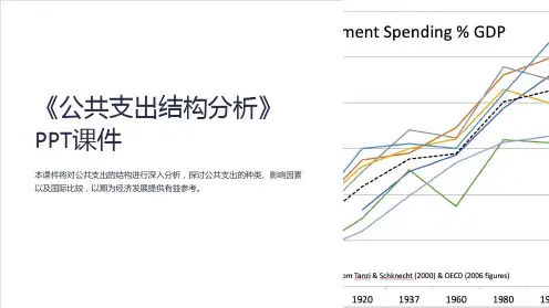 《公共支出结构分析》课件