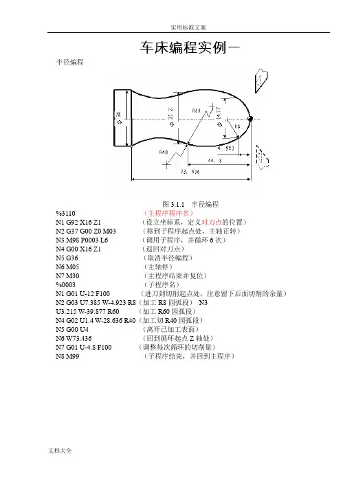 数控车床编程实例详解(30个例子)44273