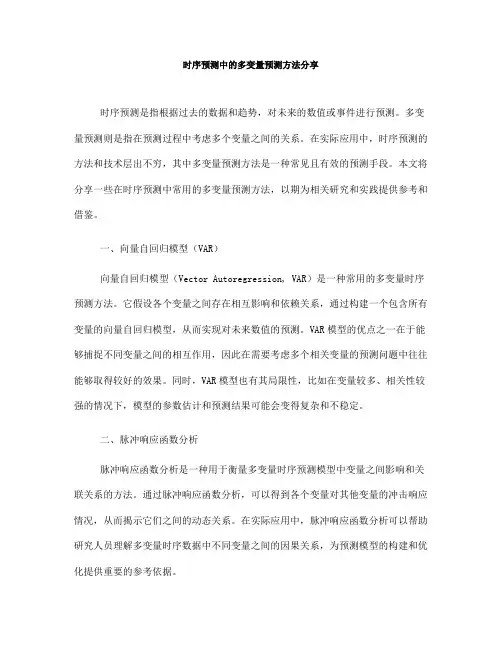 时序预测中的多变量预测方法分享(十)
