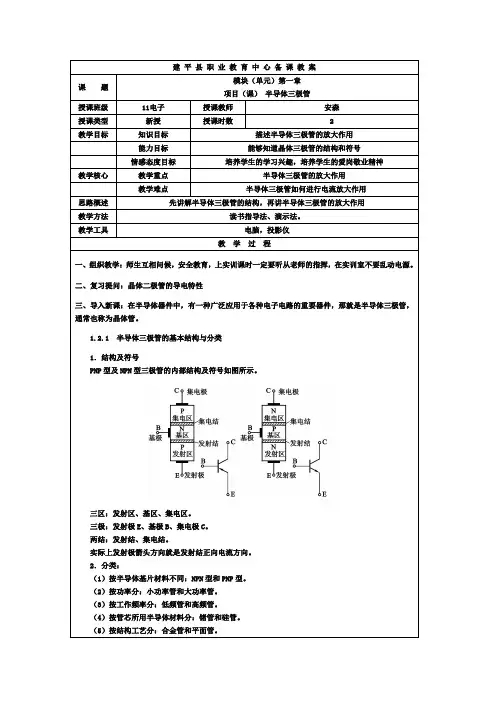 半导体三极管1