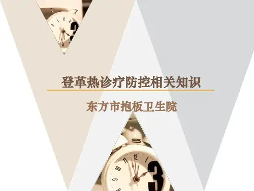 登革热培训精品PPT课件