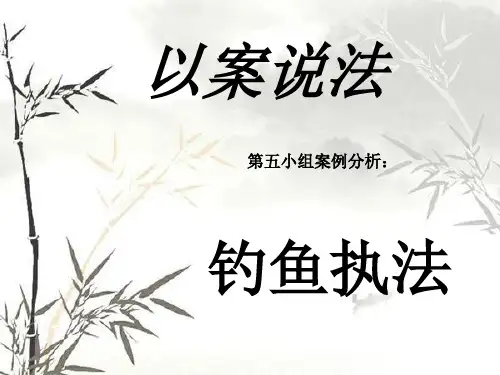 钓鱼执法