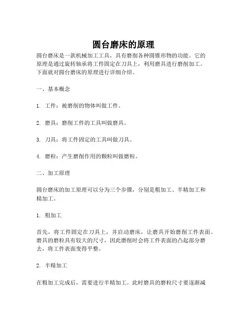 圆台磨床的原理