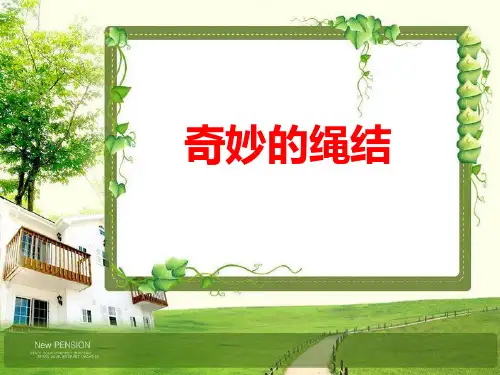 优质课一等奖小学综合实践《奇妙的绳结》 (6)