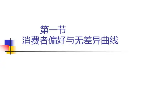 微观经济学课件消费者行为与需求曲线