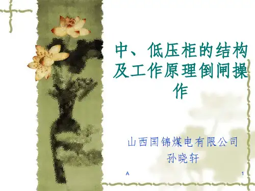 高压开关柜结构及工作原理47693