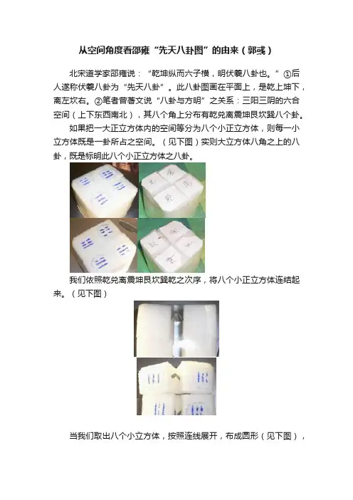 从空间角度看邵雍“先天八卦图”的由来（郭彧）