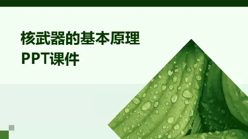 核武器的基本原理PPT课件