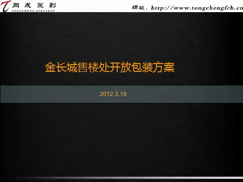 售楼处开放包装方案