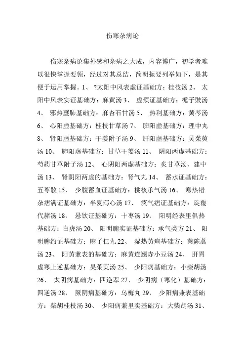 伤寒杂病论