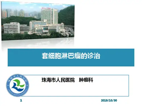 套细胞淋巴瘤的诊治PPT课件