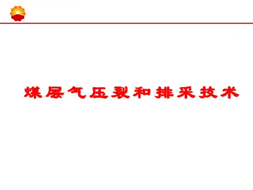 煤层气压裂和排采技术