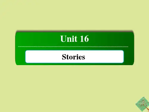 高中英语Unit16StoriesPeriodOneWarm_up 课件北师大版选修6