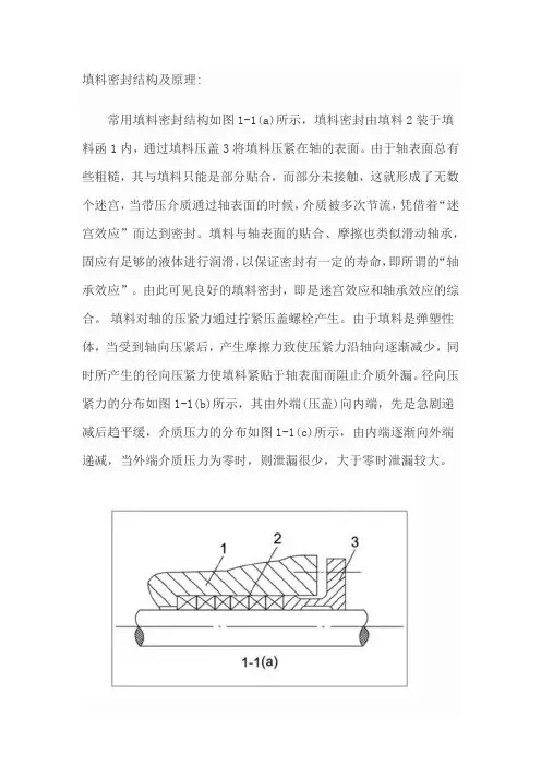 填料密封结构及原理