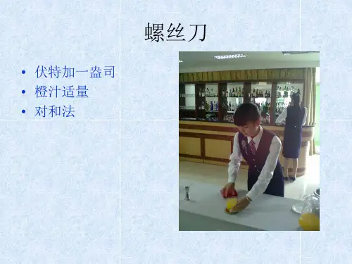 鸡尾酒配方