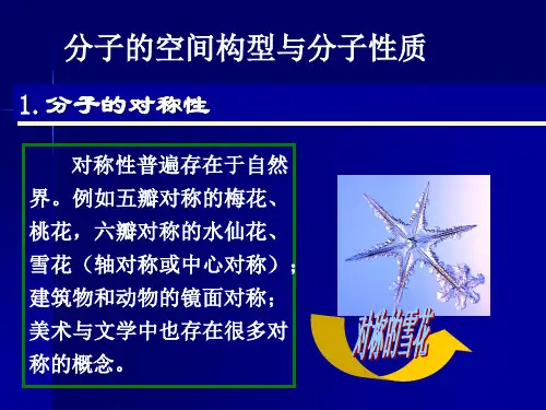 高中化学【分子的空间构型与分子性质 】优质课件