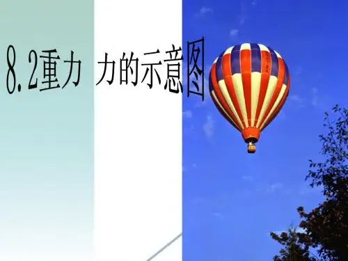 八年级物理下册 8.2力的示意图课件 苏科版