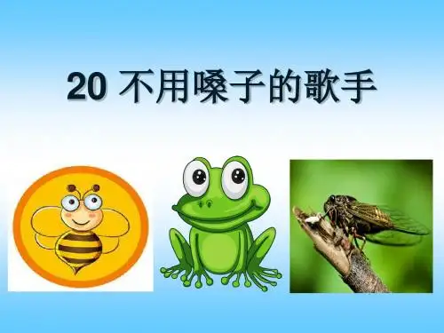 20 不用嗓子的歌手教学课件26