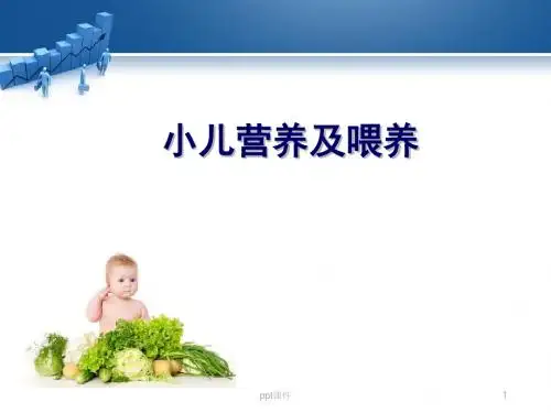小儿营养及喂养  ppt课件