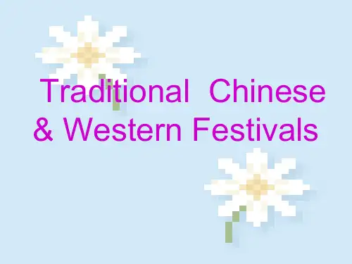 Traditional Chinese vs. Western Festivals