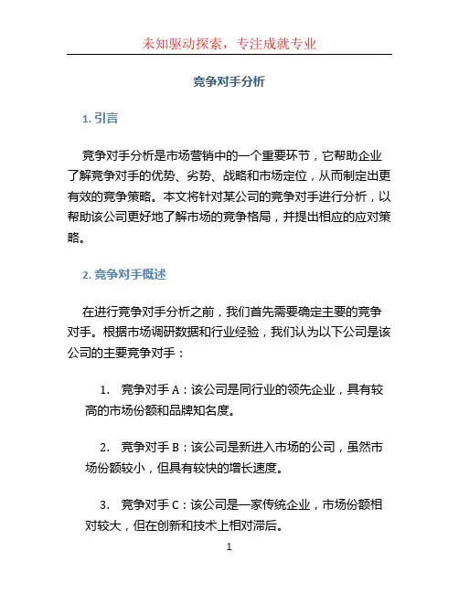 竞争对手分析 (3)