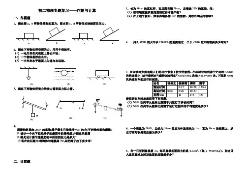八年级物理下册专题复习(粤教版) 