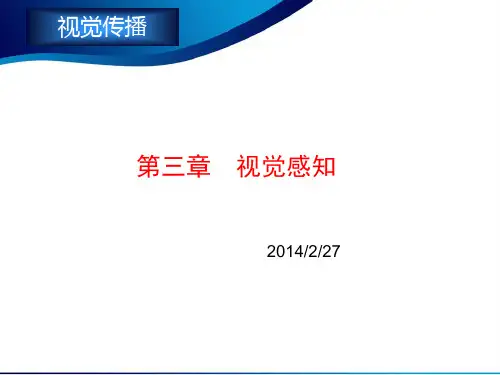 第三章 视觉认知