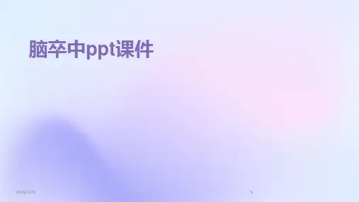 2024版脑卒中ppt课件[1]
