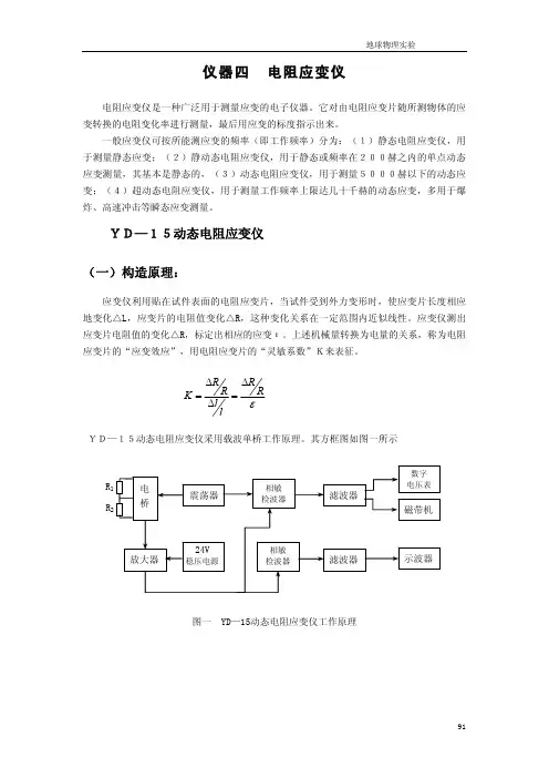 电阻应变仪