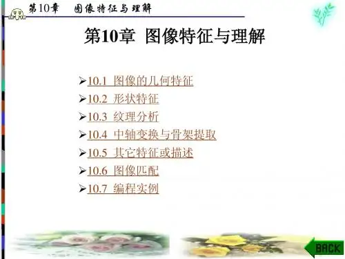 第10章图像特征与理解