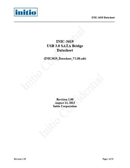 INIC3619_Datasheet_V1.00