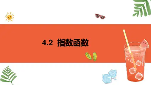 指数函数课件-高一上学期数学人教A版(2019)必修第一册