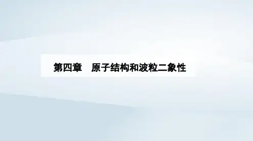 新教材同步辅导2023年高中物理第四章原子结构和波粒二象性4.3原子的核式结构模型课件新人教版选择性