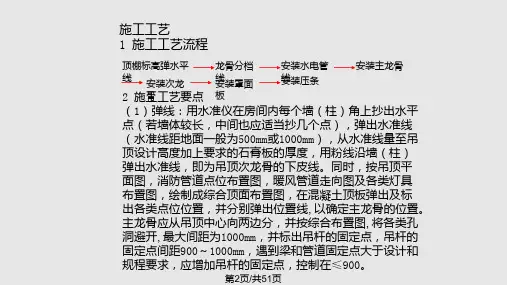 装饰吊顶施工流程及工艺.pptx