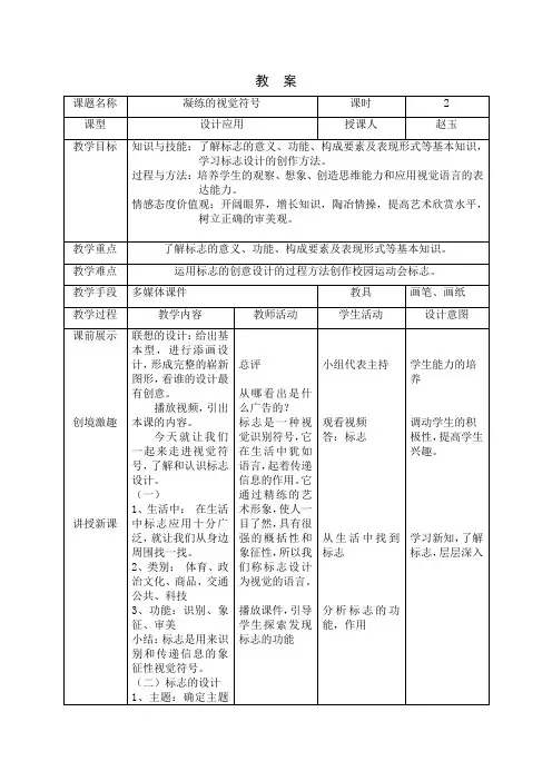 凝练的视觉符号