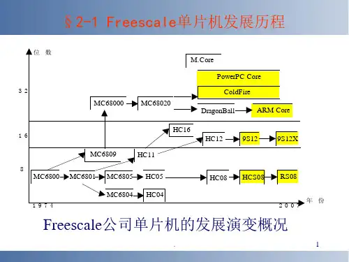 Freescale单片机概述.PPT