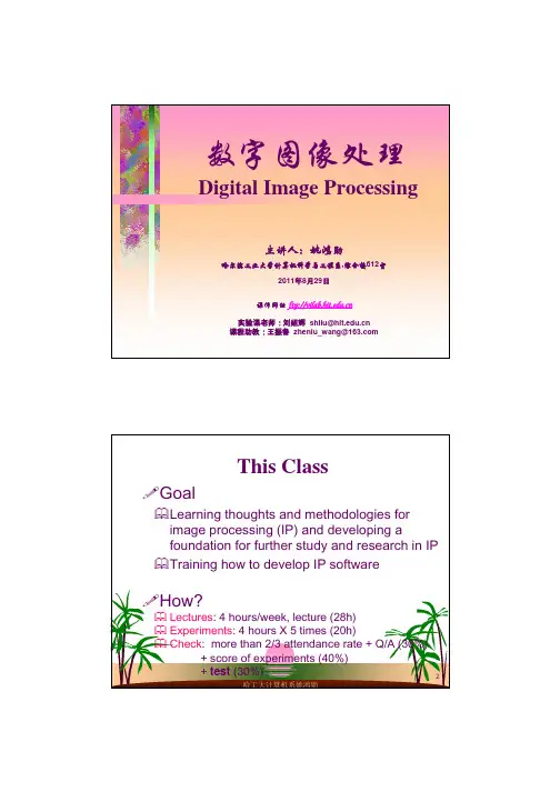 数字图像处理