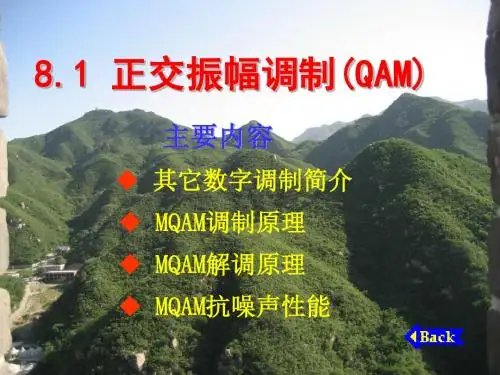 第8章 新型数字带通调制技术
