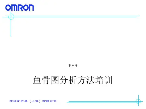 鱼骨图-鱼刺图-特性要因图-因果图--模板-范本-培训-教材