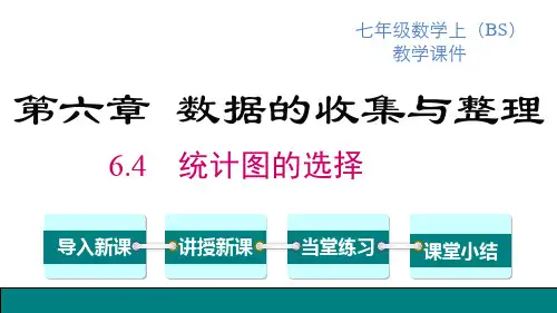 北师版七年级上册数学精品教学课件 第6章 数据的收集与整理 统计图的选择