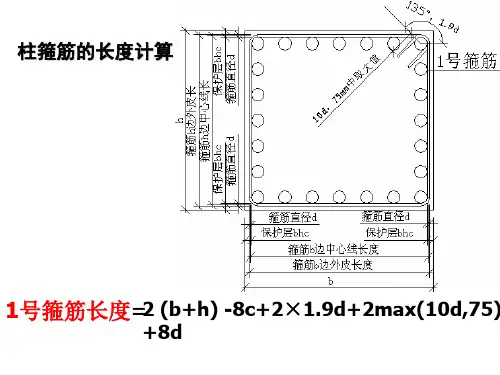 柱箍筋长度以及根数计算公式方案