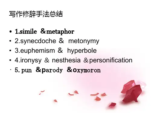 英语修辞手法及练习